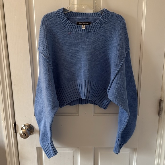 Blue Knit Cropped Sweater by Urban Outfitter’s - Picture 6 of 6